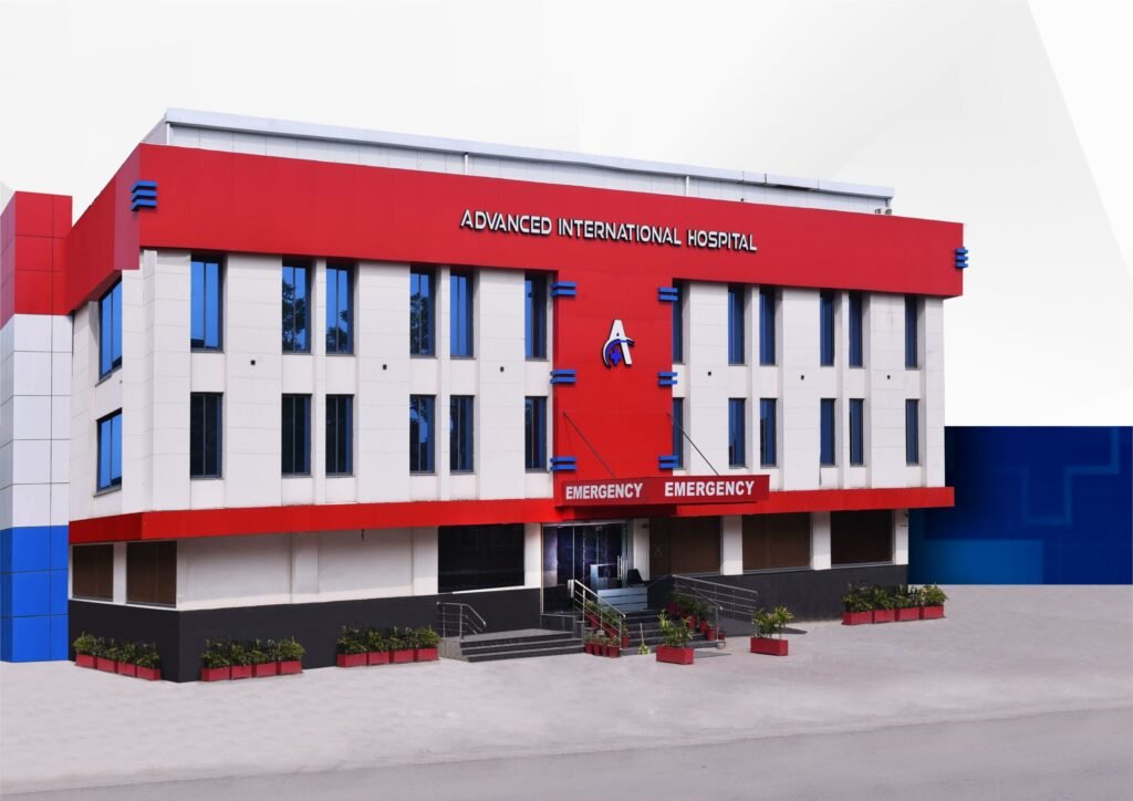 AIH Hospital Building Rendering