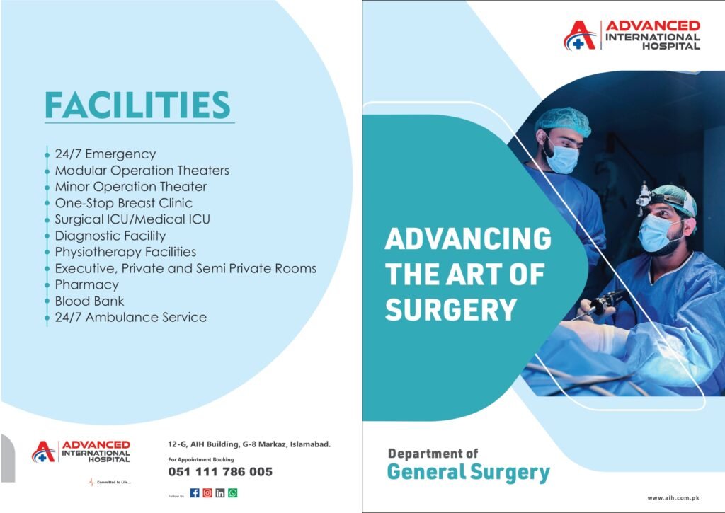 General Surgery Facilities Flyer